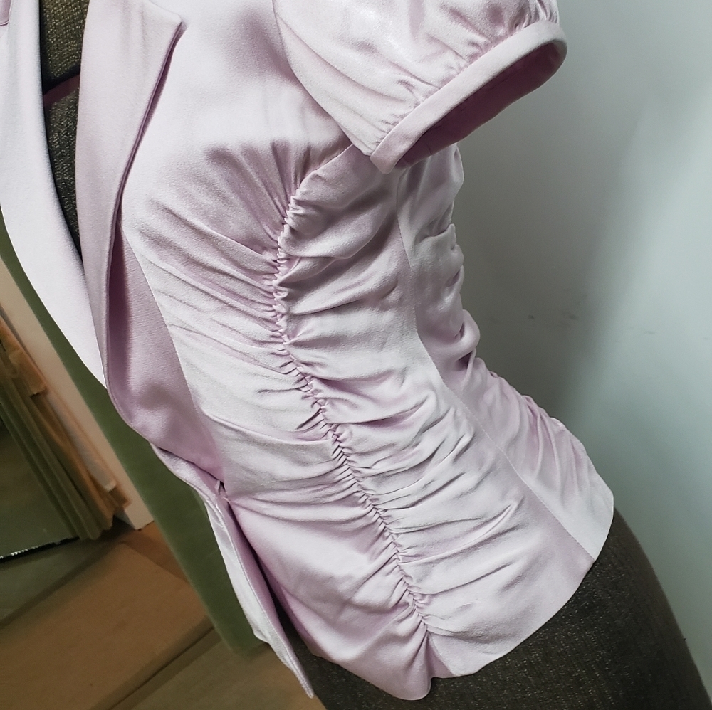 Luca Luca Ruched Short Sleeve Jacket - Picture 8 of 12
